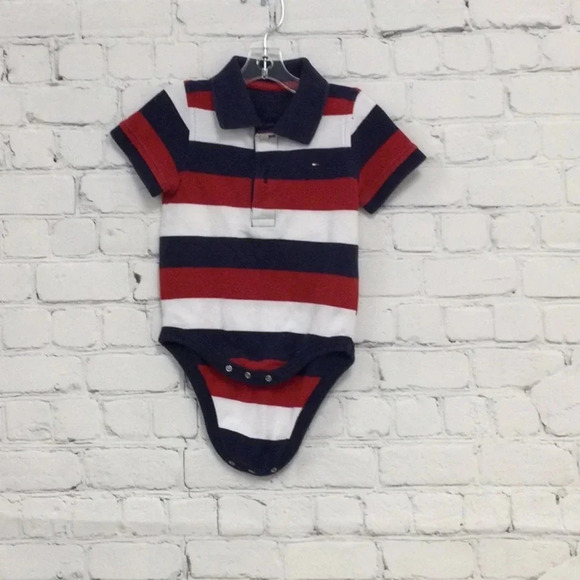 Tommy Hilfiger Polo Romper 12M - Picture 1 of 5